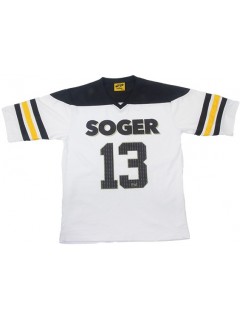 T-SHIRT SOGER NUMBER 13 BLANC/NOIR