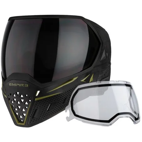 MASQUE EMPIRE EVS THERMAL BLACK/OLIVE (pack 2 écrans)