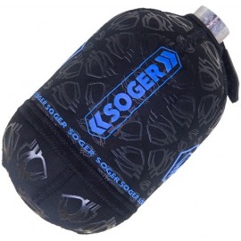 HOUSSE DE BOUTEILLE SOGER PROTEK 0.8L BLACK/BLUE