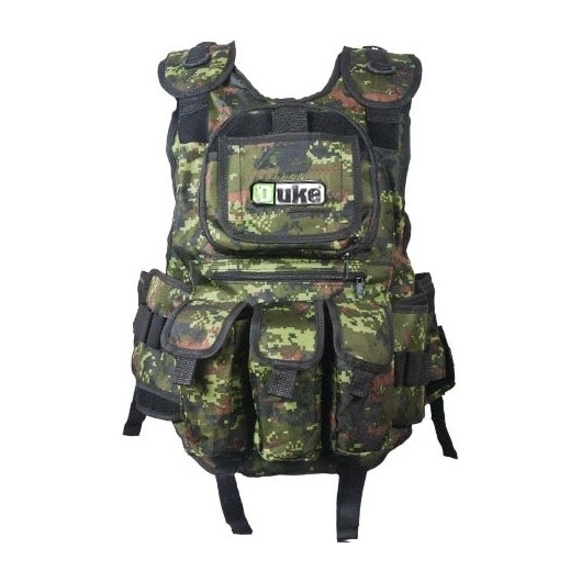 GILET TACTIQUE DUKE 4+2+porte bouteille DIGI CAMO