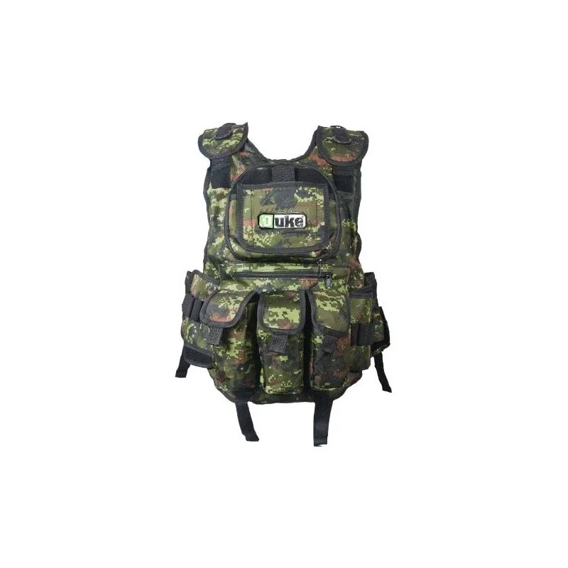 GILET TACTIQUE DUKE 4+2+porte bouteille DIGI CAMO