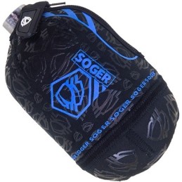 HOUSSE DE BOUTEILLE SOGER PROTEK 0.8L BLACK/BLUE