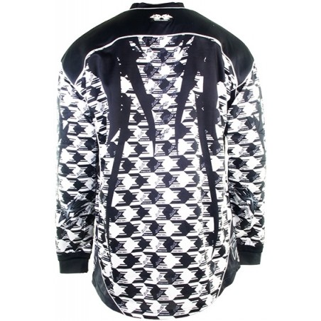 JERSEY DRAXXUS DXS SHANK WHITE/BLACK