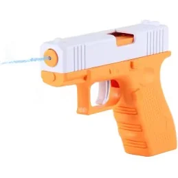 PISTOLET À EAU GLOCK 17 ORANGE/BLANC