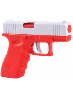 PISTOLET À EAU GLOCK 17 ROUGE/BLANC