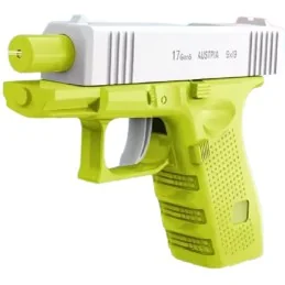 PISTOLET À EAU GLOCK 17 VERT/BLANC