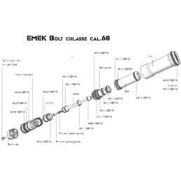 SPARES KIT PLANET ECLIPSE EMEK CAL.68 (BOX)