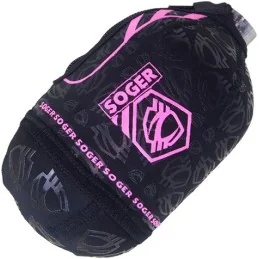 HOUSSE DE BOUTEILLE SOGER PROTEK 0.8L BLACK/PINK