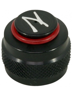 BOUCHON PROTEGE VALVE NINJA ALU NOIR (+joint)