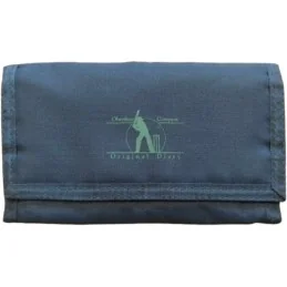 PORTEFEUILLE OBERTHUR BASEBALL BLEU