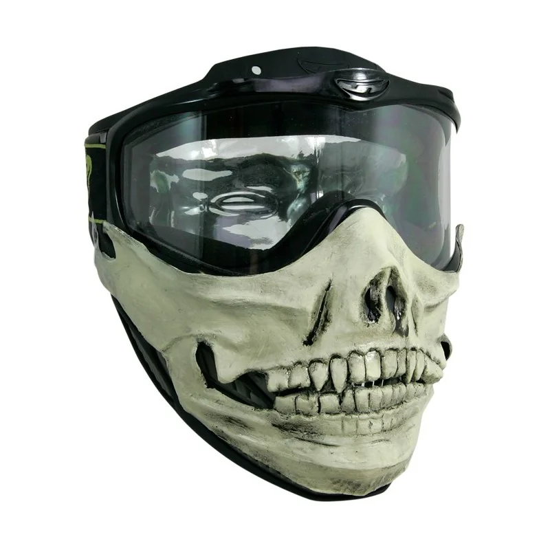 COUVRE MASQUE JT SPECTRA SKULL BLANC