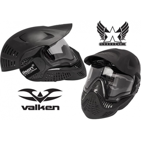 MASQUE VALKEN MI-7 THERMAL FULL COVER NOIR