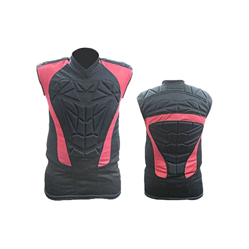 CHEST PROTECTOR SOGER PRO SANS MANCHES NOIR/ROUGE