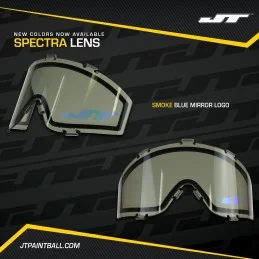 Écran JT Spectra Thermal Smoke avec Logo Mirror Blue