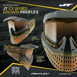 Masque JT Spectra Proflex Thermal SE Ice Brown (avec Écran Gradient Bronze)