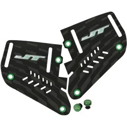 Oreillettes JT Proflex Inline Black/Green (Avec Vis Sans Outils)