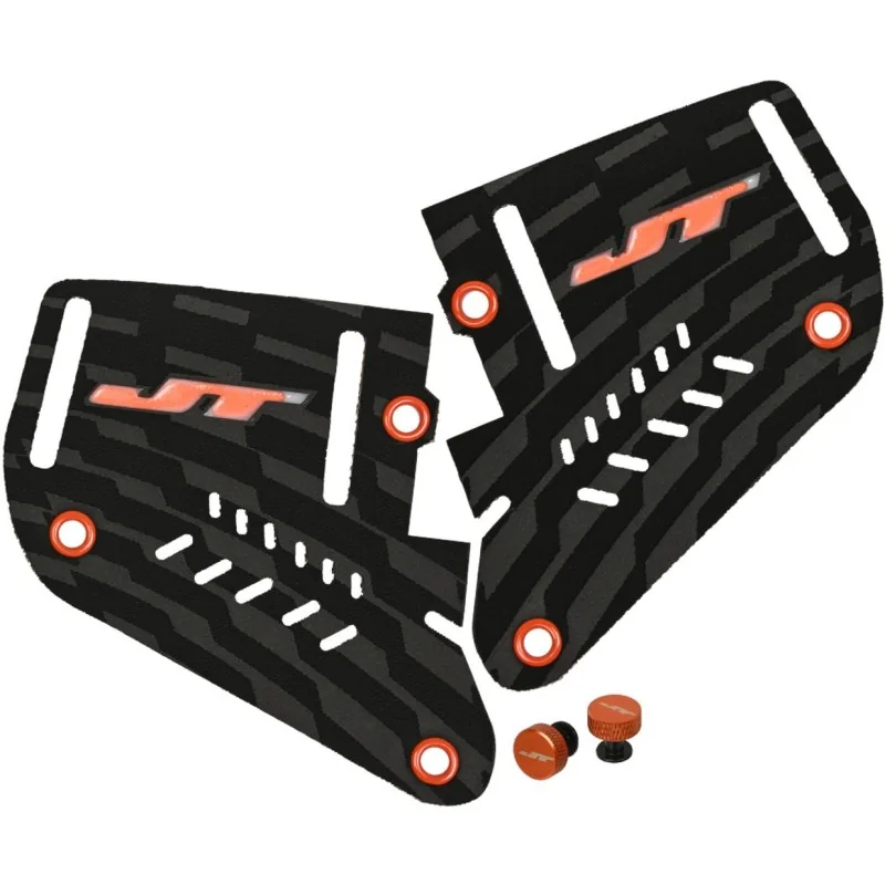 Oreillettes JT Proflex Inline Black/Orange (Avec Vis Sans Outils)