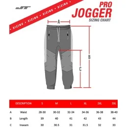 Pantalon JT Jogger Pro Black