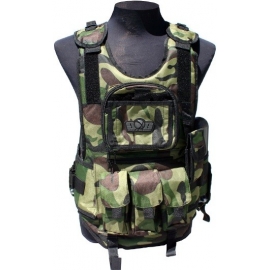 GILET TACTICAL DELUXE GXG CAMO WOODLAND