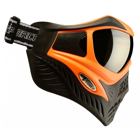 MASQUE VFORCE GRILL THERMAL SC ORANGE ON BLACK