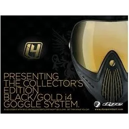 MASQUE DYE I4 THERMAL BLACK/GOLD (Édition Limitée)