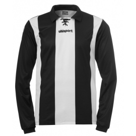 JERSEY ARBITRE UHLSPORT RETRO STRIPE NOIR/BLANC