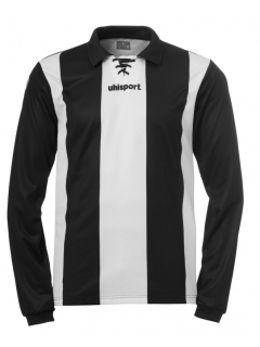 JERSEY ARBITRE UHLSPORT RETRO STRIPE NOIR/BLANC