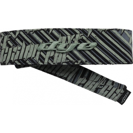 HEAD BAND DYE HEAVEY METAL BLEU/BLANC