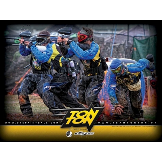 POSTER DYE TEAM TONTON 2011 (24"x18")