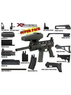 TIPPMANN X7 PHENOM ELECTRONIQUE NOIR SUPER PACK