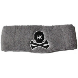 SWEATBAND HK ARMY SKULL GRIS/NOIR