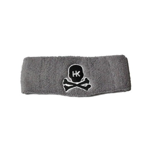 SWEATBAND HK ARMY SKULL GRIS/NOIR