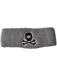 SWEATBAND HK ARMY SKULL GRIS/NOIR