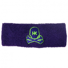 SWEATBAND HK ARMY SKULL VIOLET/VERT