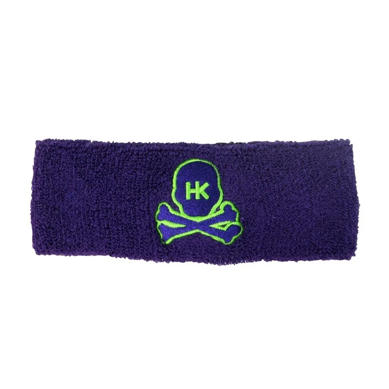 SWEATBAND HK ARMY SKULL VIOLET/VERT