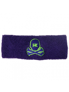 SWEATBAND HK ARMY SKULL VIOLET/VERT