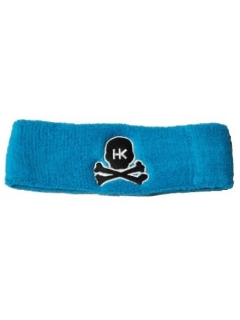 SWEATBAND HK ARMY SKULL BLEU CIEL/NOIR