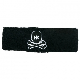 SWEATBAND HK ARMY SKULL NOIR/BLANC