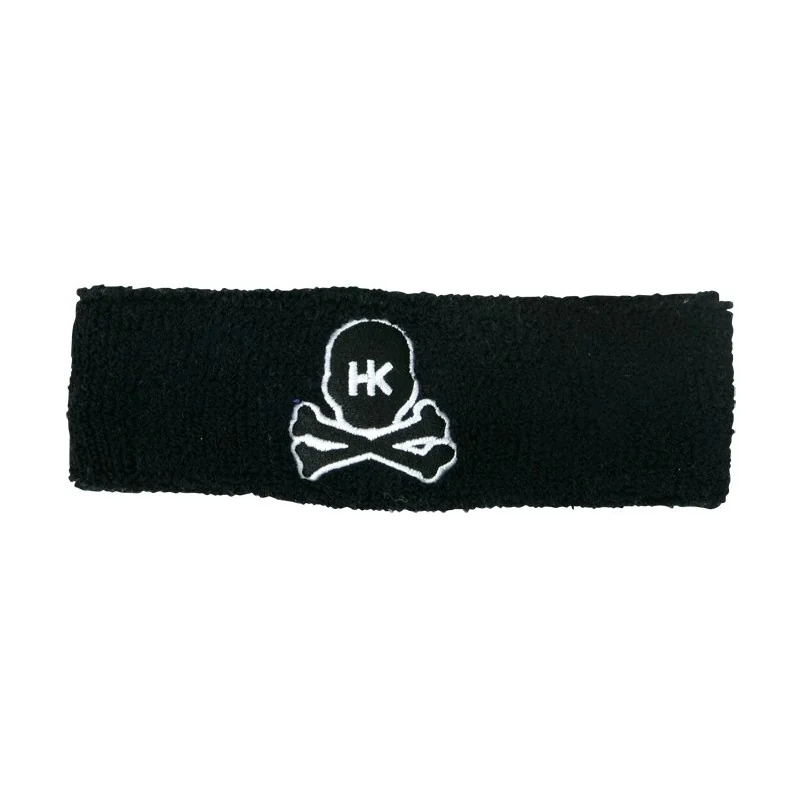 SWEATBAND HK ARMY SKULL NOIR/BLANC