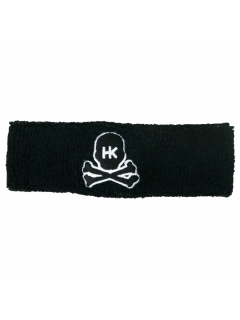 SWEATBAND HK ARMY SKULL NOIR/BLANC