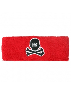 SWEATBAND HK ARMY SKULL ROUGE/NOIR