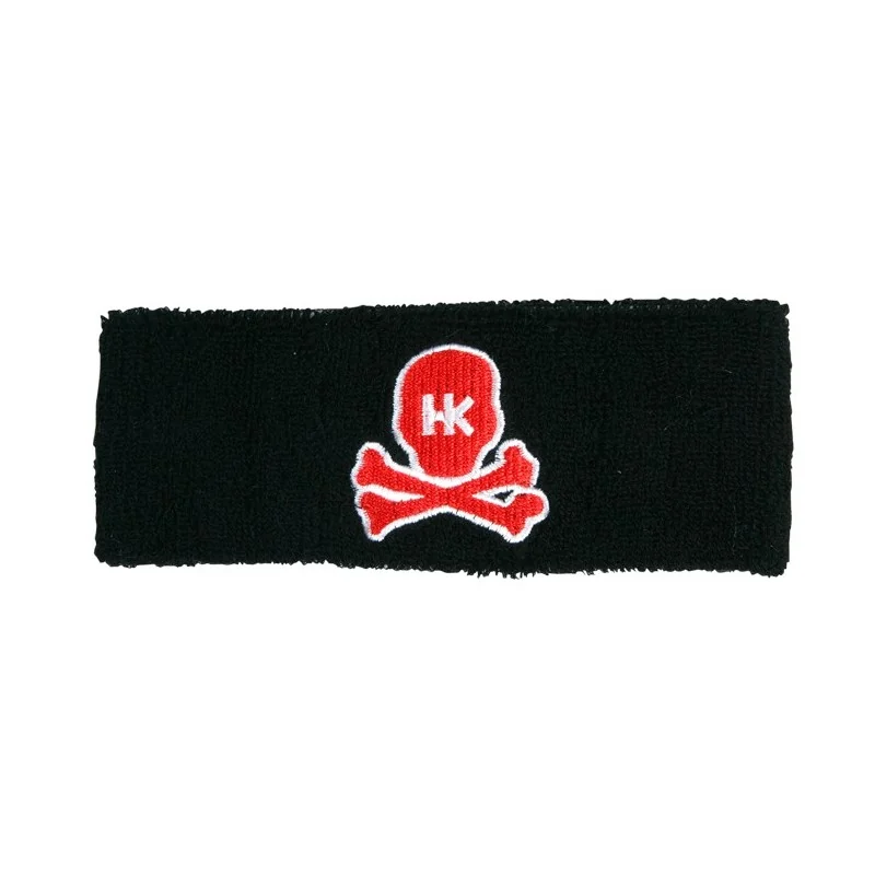 SWEATBAND HK ARMY SKULL NOIR/ROUGE