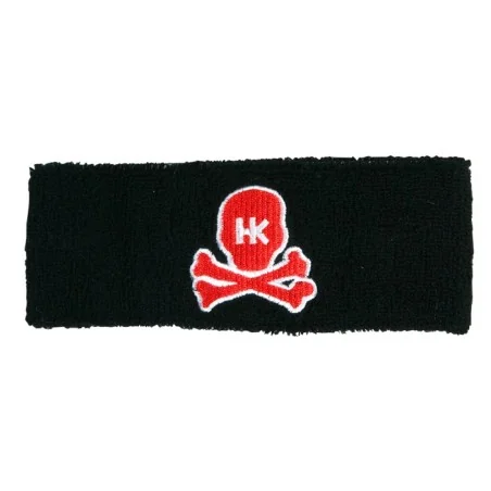 SWEATBAND HK ARMY SKULL NOIR/ROUGE