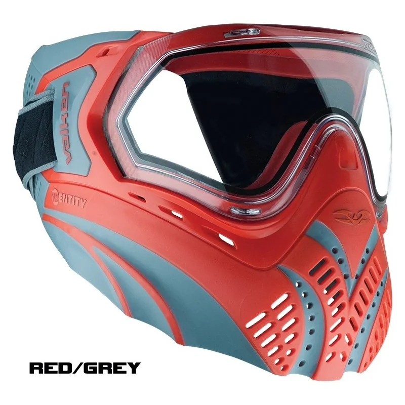 MASQUE VALKEN IDENTITY ROUGE/GRIS