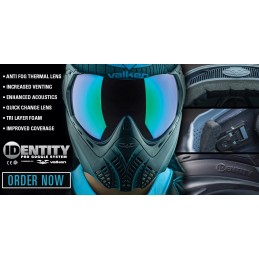 MASQUE VALKEN IDENTITY VERT/GRIS