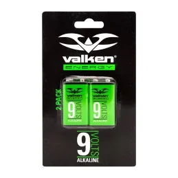 PILE ALKALINE VALKEN 6LR61 9V (Pack de 2)