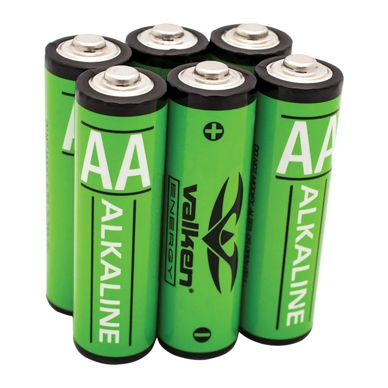 PILE ALKALINE VALKEN AA 1.5V (Pack de 6)