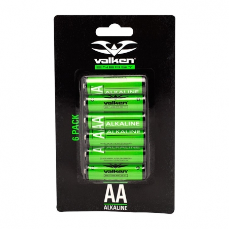 PILE ALKALINE VALKEN AA 1.5V (Pack de 6)