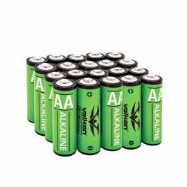 PILE ALKALINE VALKEN AA 1.5V (Pack de 20)