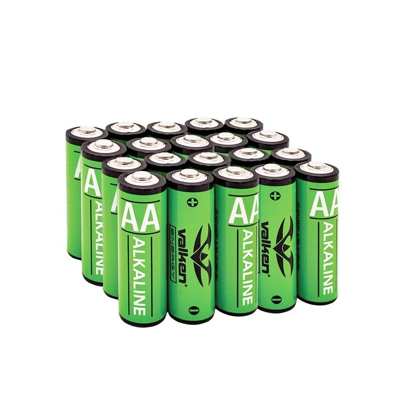 PILE ALKALINE VALKEN AA 1.5V (Pack de 20)